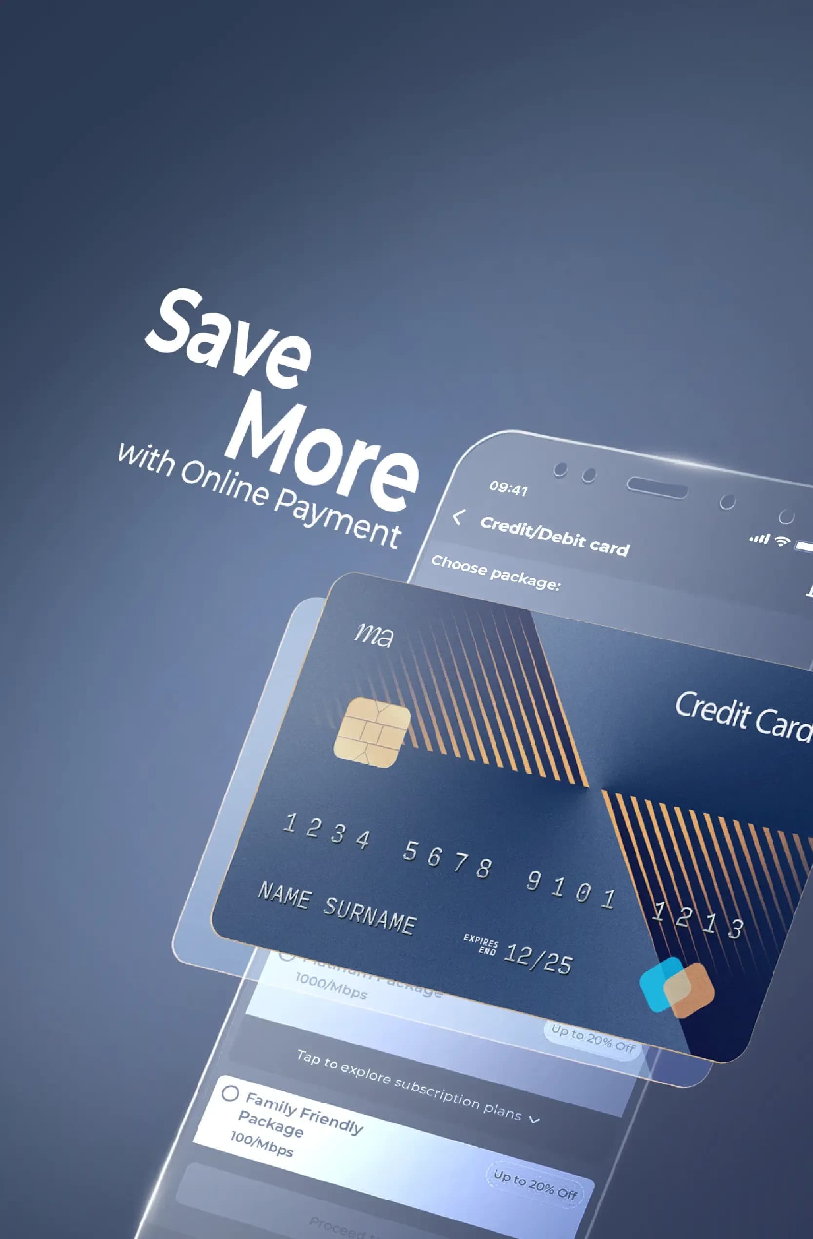 Save up to 20% on your broadband recharge!