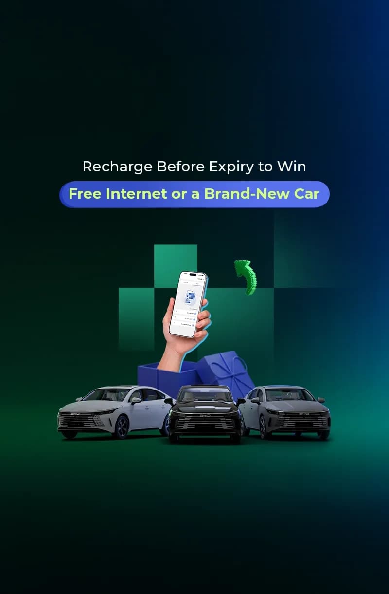Recharge Before Expiry to Win Free Internet or a Brand-New BYD Car!