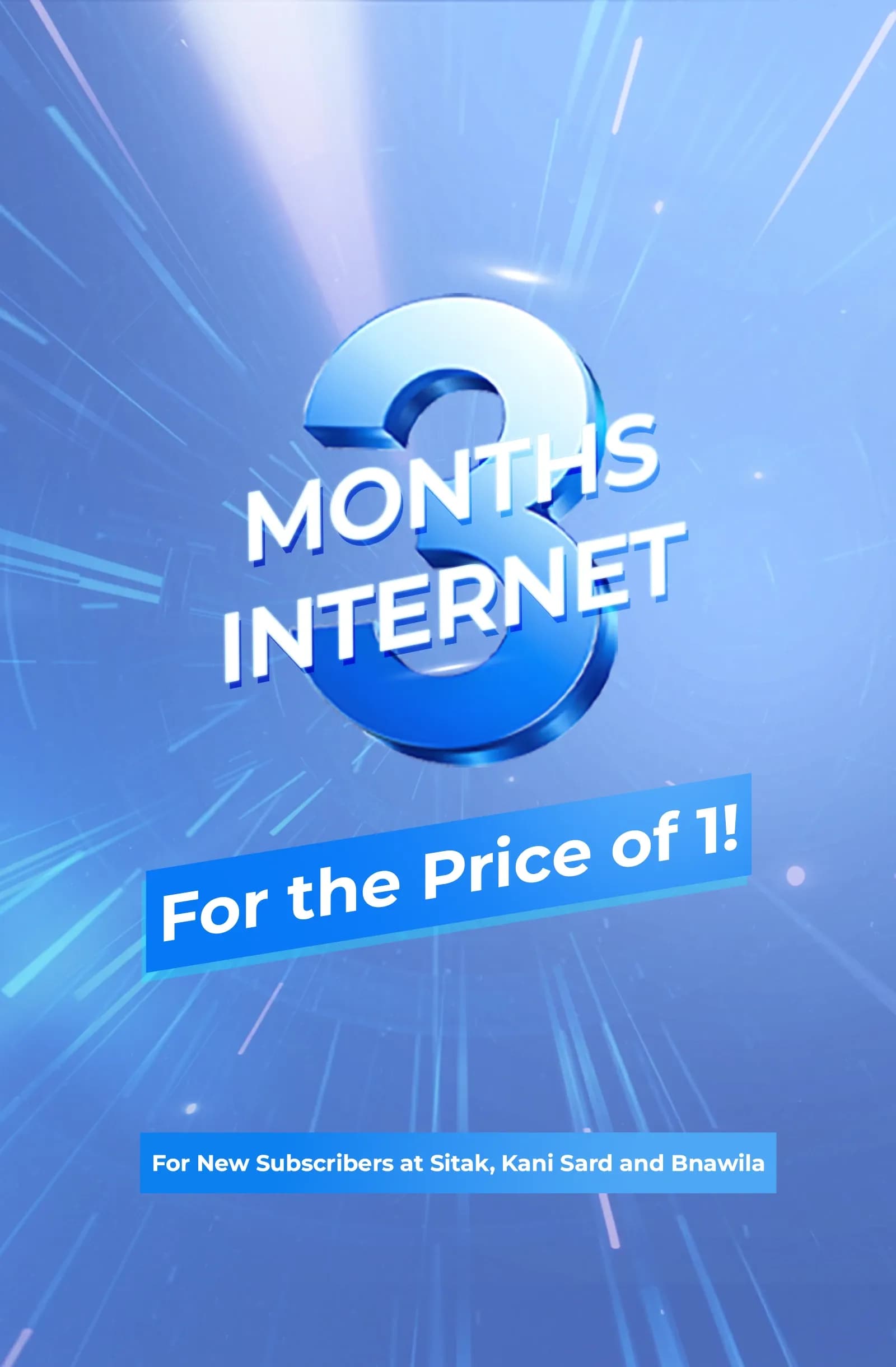 Weekend Offer Available in Sitak, Kani Sard and Bnawila!